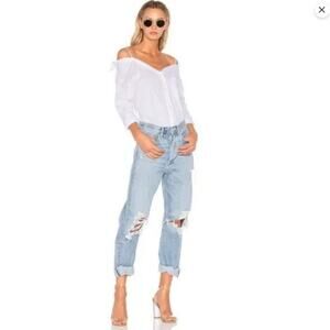 Agolde Blue 90's Jeans Distressed Size 28